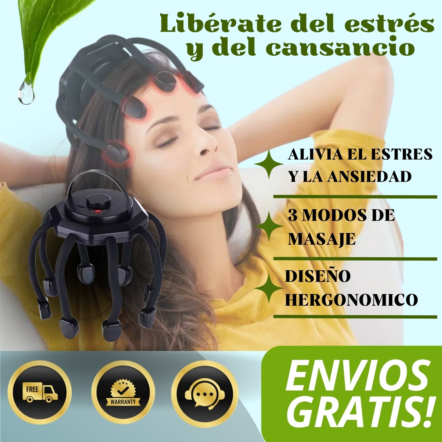 Masajeador de Cabeza