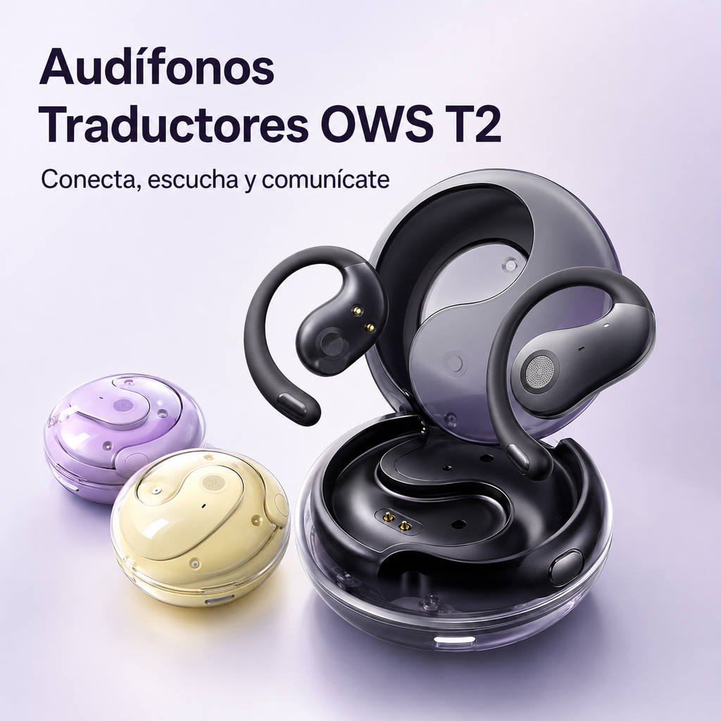 AUDIFONOS CON TRADUCTOR OWS T2
