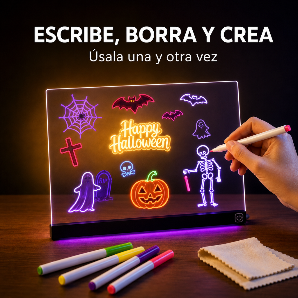 PIZARRA MÁGICA LED