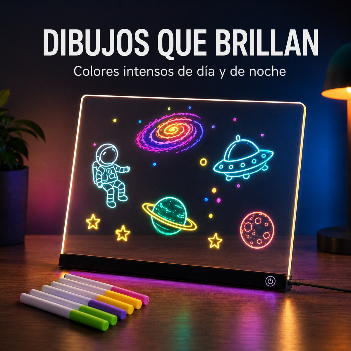 PIZARRA MÁGICA LED