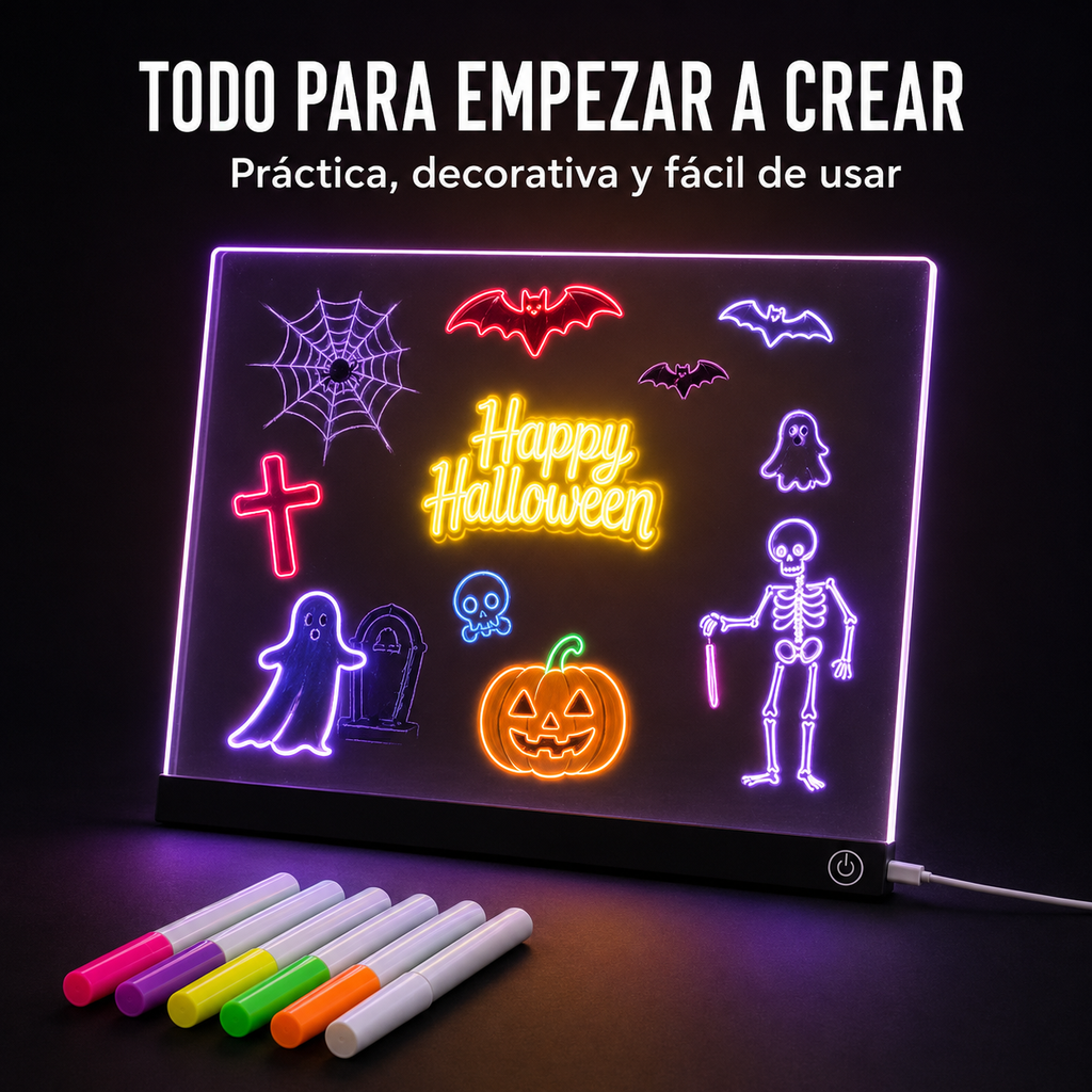 PIZARRA MÁGICA LED