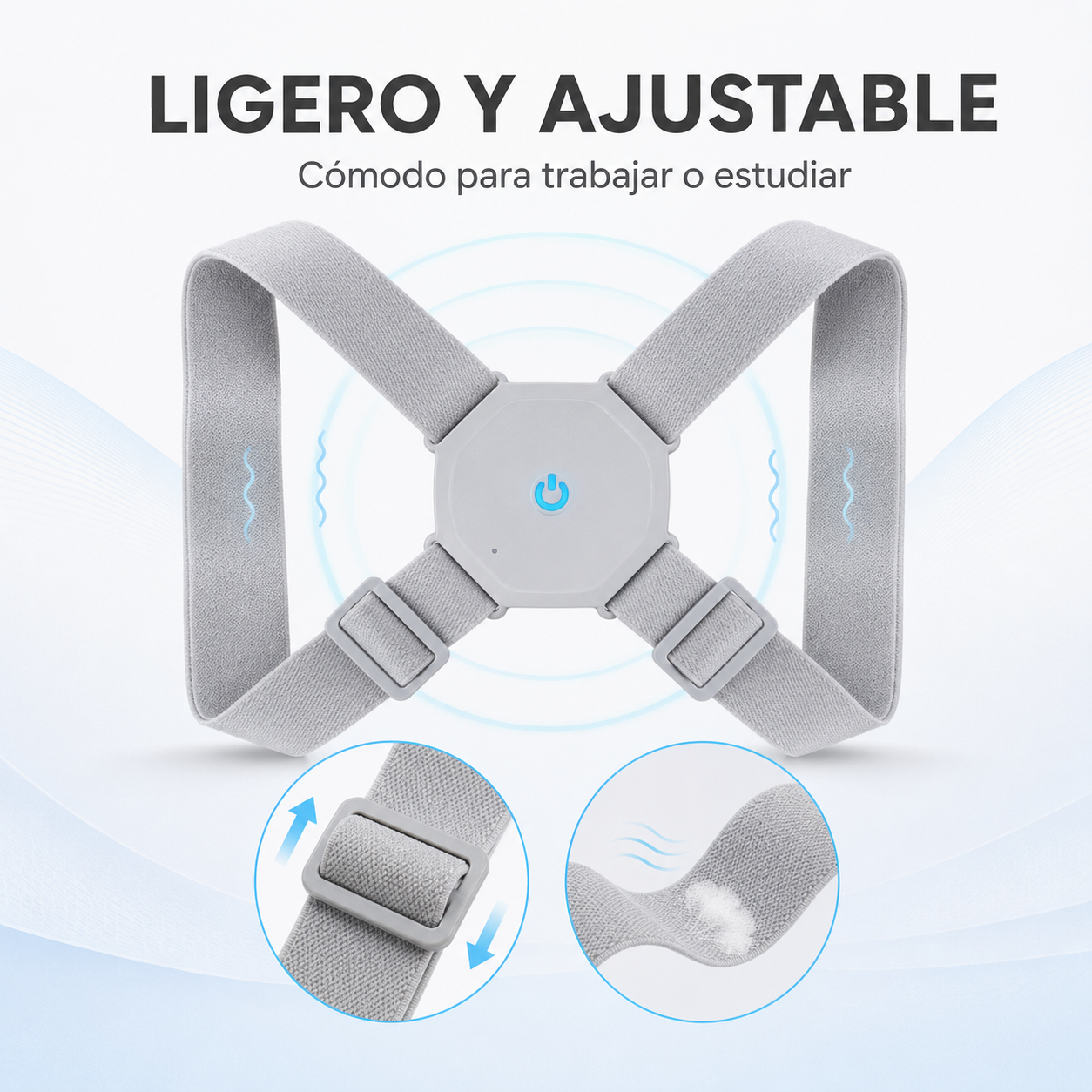 CORRECTOR DE POSTURA INTELIGENTE CON SENSOR