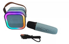 Parlante Karaoke Portatil Con Microfono Bluetooth