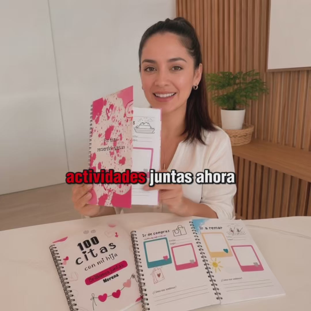 ALBÚM AGENDA 100 CITAS CON MI HIJA
