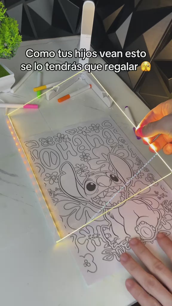 PIZARRA MÁGICA LED